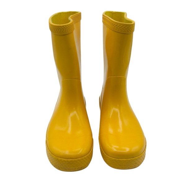 Kids Yellow Havaianas Size 2Y Slip-On Rainboot - Picture 2 of 13